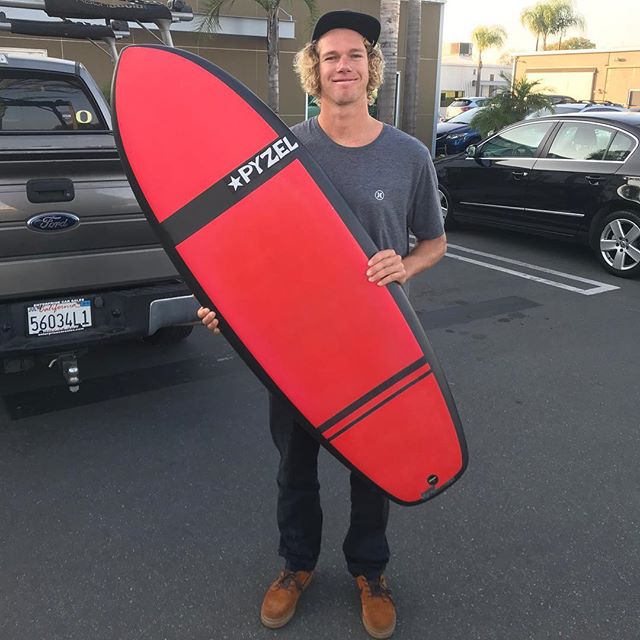Today’s special delivery! Swipe 👈 We recently collaborated with @pyzelsurfboards on a rad foil board project. Our goal was to make the champ @John_john_florence a couple of sick foil boards as sustainable as possible.This is the first one!
Shaped out of recycled ♻️ eps foam from @markofoamblanks then glassed using our #ZeroWaste VacLam Carbon Construction.
We used the leftover carbon fiber scraps from this board to glass the second. 
The excess resin, stir sticks, squeegees, Fiberglass, gloves and other production waste, went into our shredder and we were even able to make #JJF a handplane made from the waste streams of these boards. We’re amped to say the least. Yeww!!
#ecoboardsarerad @sustainsurf @boardporn